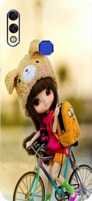 LAMHA Infinix Hot 7 Mobile Skin(Ultra Super Cutie Pie Girl With High Matte Finish.)