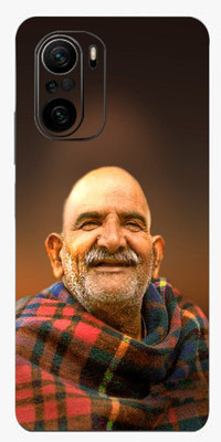 Jeeva Creation Redmi 11X 5G, mi 11x 5g Mobile Skin(Ultra Super Neem Karoli Baba Ji Skin With High Matte Finish.,Skin)