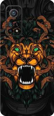LAMHA Mi 10T 5G, Mi 10T Mobile Skin(Ultra Super Lion King With High Matte Finish.)