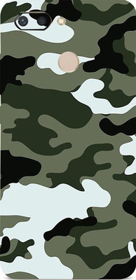BUGGU Mi Redmi 6, Mi Redmi 6 Mobile Skin(Ultra Super Camouflage Winter Skin With High Matte Finish.)