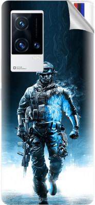 tiddler vivo iQOO 8 Pro Mobile Skin(Blue)