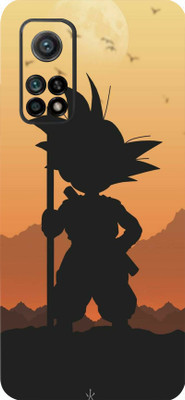 LAMHA Mi 10T 5G, Mi 10T Mobile Skin(Ultra Super Goku Sunset With High Matte Finish.)