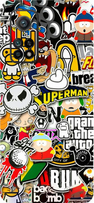 LAMHA Mi 10T 5G, Mi 10T Mobile Skin(Ultra Super Sticker Bombing With High Matte Finish.)