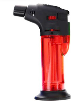 Sedoka jet Flame OrangeLighter-Red Pocket Lighter(Red)