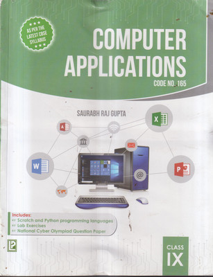 Computer Applications No 165 Class -Ix(Paperback, SAURABH RAJ GUPTA)