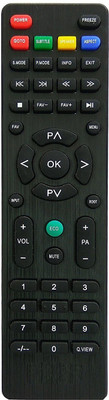 Piyush COMPATIBLE TO MX-3 MICROMAX LED/LCD. Old remote must be exactly same . Send old remote photo at 9822247789 whatsapp for verification. Remote Controller(Black)