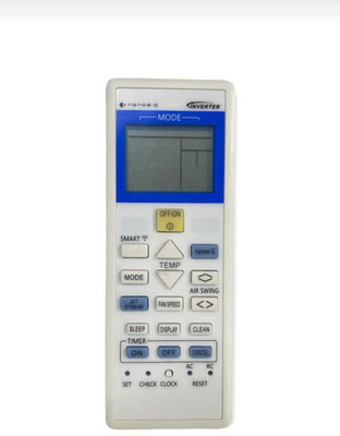 vcony Remote Compatible with Panasonic Inverter ac Remote PANASONIC Remote Controller(White)