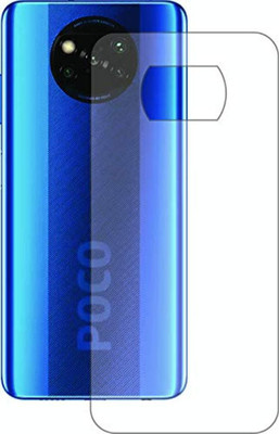 DMJHP Back Screen Guard for Poco X3(Pack of 1)