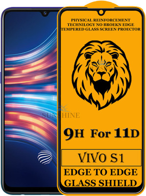 SUNSHINE Edge To Edge Tempered Glass for VIVO S1(Pack of 1)