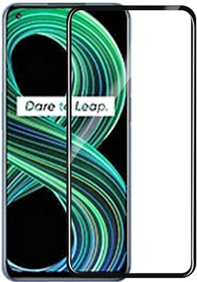 MOBICUBE Tempered Glass Guard for Oppo Realme 8(Pack of 1)