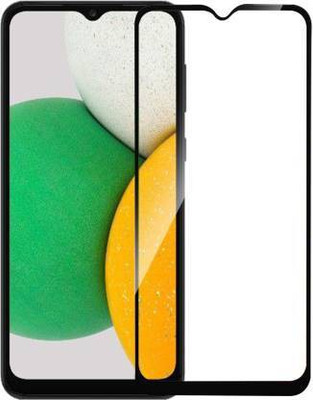 Vesno Edge To Edge Tempered Glass for SAMSUNG Galaxy A03 Core, 11D Screen Tempered Glass, EDGE TO EDGE PROTECTOR(Pack of 1)