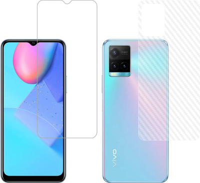 Vatsin Front and Back Screen Guard for Vivo Y21T(Pack of 2)