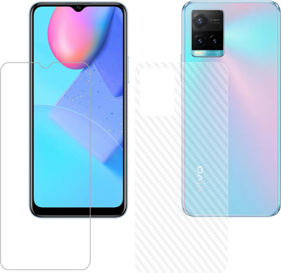 Ten To 11 Front and Back Tempered Glass for Vivo Y21G(Pack of 2)