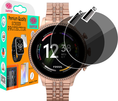 daffin Screen Guard for FOSSIL GEN 6 (42''MM) SMART WATCH(Pack of 2)