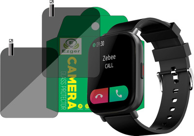 EZGER Screen Guard for ZEBRONICS Zeb Fit 7220 CH SMARTWATCH SCREEN GUARD(Pack of 2)