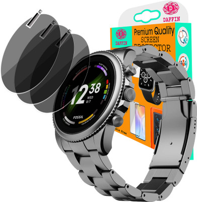 daffin Screen Guard for FOSSIL GEN 6 (42''MM) SMART WATCH(Pack of 3)