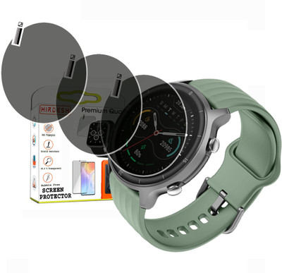 hirdesh Screen Guard for NOISEFIT AGILE SMARTWATCH(Pack of 3)