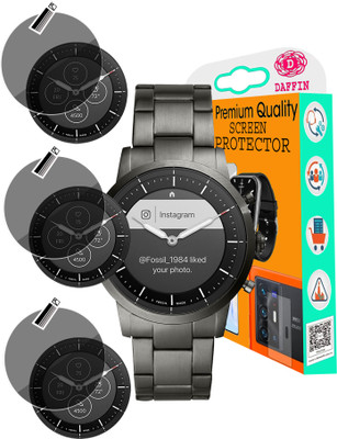 daffin Screen Guard for FOSSIL Collider Hybrid HR Smartwatch(Pack of 3)