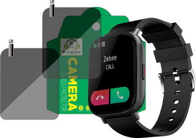 EZGER Screen Guard for ZEBRONICS Zeb Fit 7220 CH SMARTWATCH SCREEN GUARD(Pack of 2)
