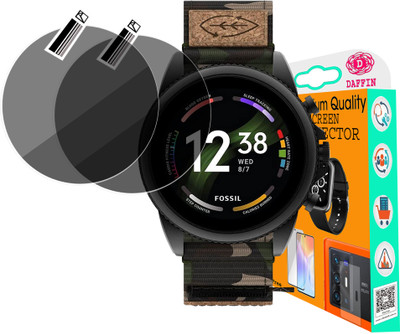 daffin Screen Guard for FOSSIL GEN 6 (42''MM) SMART WATCH(Pack of 2)