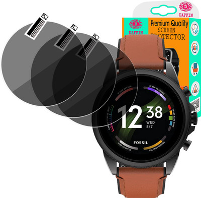 daffin Screen Guard for FOSSIL GEN 6 (42''MM) SMART WATCH(Pack of 3)