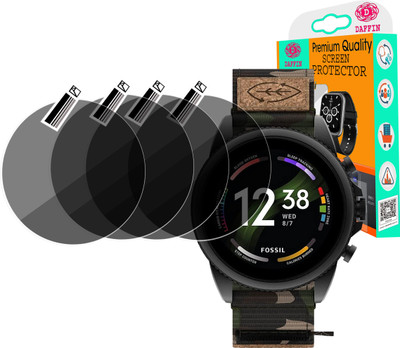 daffin Screen Guard for FOSSIL GEN 6 (42''MM) SMART WATCH(Pack of 4)