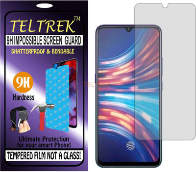 TELTREK Tempered Glass Guard for VIVO V17 NEO (Flexible Shatterproof)(Pack of 1)