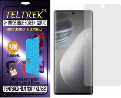 TELTREK Tempered Glass Guard for VIVO X60 5G (Flexible Shatterproof)(Pack of 1)