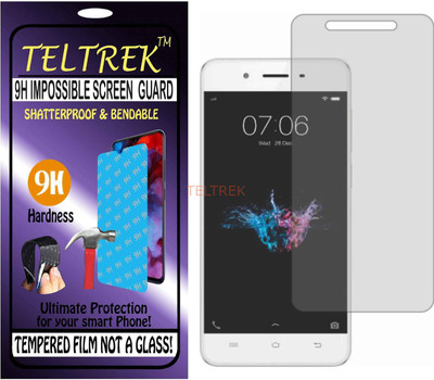 TELTREK Tempered Glass Guard for VIVO 1610 (Y55S) (Flexible Shatterproof)(Pack of 1)
