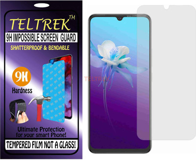 TELTREK Tempered Glass Guard for VIVO V20 2021 (Flexible Shatterproof)(Pack of 1)