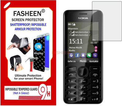 Fasheen Tempered Glass Guard for NOKIA 206 (Flexible Shatterproof)(Pack of 1)