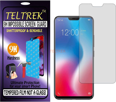 TELTREK Tempered Glass Guard for VIVO Y85 (Flexible Shatterproof)(Pack of 1)
