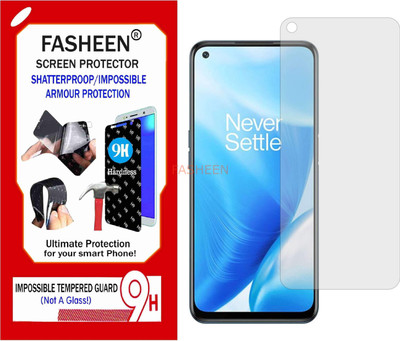 Fasheen Tempered Glass Guard for ONEPLUS NORD N200 5G (Flexible Shatterproof)(Pack of 1)