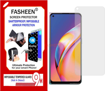 Fasheen Tempered Glass Guard for OPPO RENO5 F (Flexible Shatterproof)(Pack of 1)