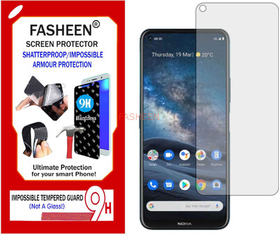 Fasheen Tempered Glass Guard for NOKIA 8.3 5G (Flexible Shatterproof)(Pack of 1)
