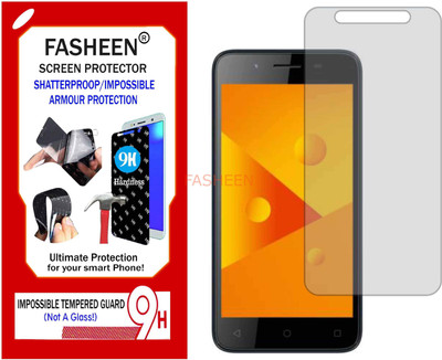 Fasheen Tempered Glass Guard for PANASONIC P99 (Flexible Shatterproof)(Pack of 1)