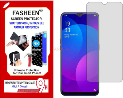 Fasheen Tempered Glass Guard for OPPO F11 (Flexible Shatterproof)(Pack of 1)