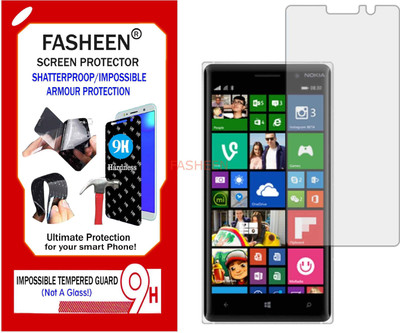 Fasheen Tempered Glass Guard for NOKIA LUMIA 830 (Flexible Shatterproof)(Pack of 1)