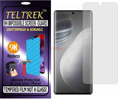 TELTREK Tempered Glass Guard for VIVO X60 PRO 5G (Flexible Shatterproof)(Pack of 1)