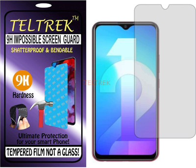 TELTREK Tempered Glass Guard for VIVO Y12 (Flexible Shatterproof)(Pack of 1)