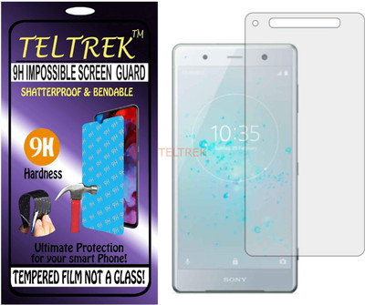 TELTREK Tempered Glass Guard for SONY XZ2 PREMIUM (Flexible Shatterproof)(Pack of 1)