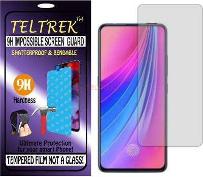 TELTREK Tempered Glass Guard for VIVO X27 128GB (Flexible Shatterproof)(Pack of 1)