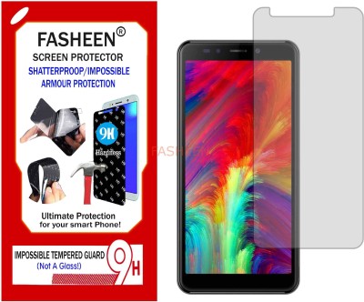 Fasheen Tempered Glass Guard for PANASONIC P101 (Flexible Shatterproof)(Pack of 1)