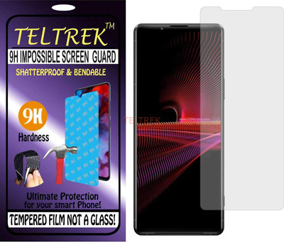 TELTREK Tempered Glass Guard for SONY XPERIA 1 III 5G (Flexible Shatterproof)(Pack of 1)