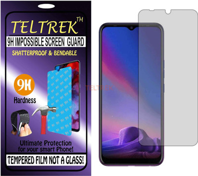 TELTREK Tempered Glass Guard for TECNO 12 (Flexible Shatterproof)(Pack of 1)
