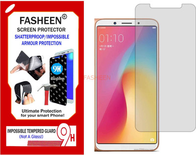 Fasheen Tempered Glass Guard for OPPO F5 PLUS (Flexible Shatterproof)(Pack of 1)