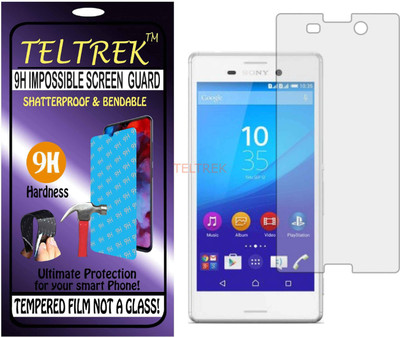 TELTREK Tempered Glass Guard for SONY XPERIA M4 AQUA DUAL (Flexible Shatterproof)(Pack of 1)