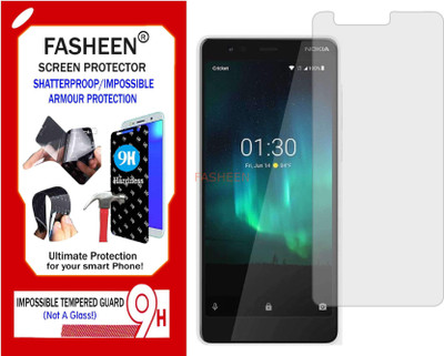 Fasheen Tempered Glass Guard for NOKIA 3.1 C (Flexible Shatterproof)(Pack of 1)