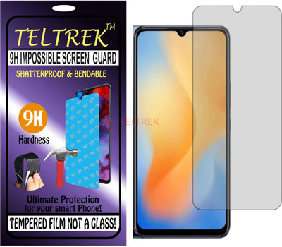 TELTREK Tempered Glass Guard for VIVO V20SE (Flexible Shatterproof)(Pack of 1)