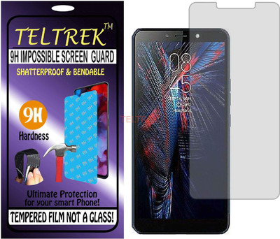 TELTREK Tempered Glass Guard for TECNO POUVOIR 2 CA7 (Flexible Shatterproof)(Pack of 1)